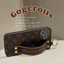 Luxury Brown Wristband iPhone Case