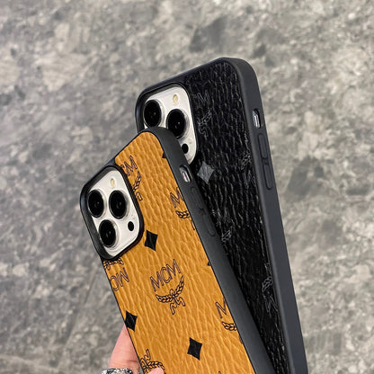 MCM iPhone Case Black-