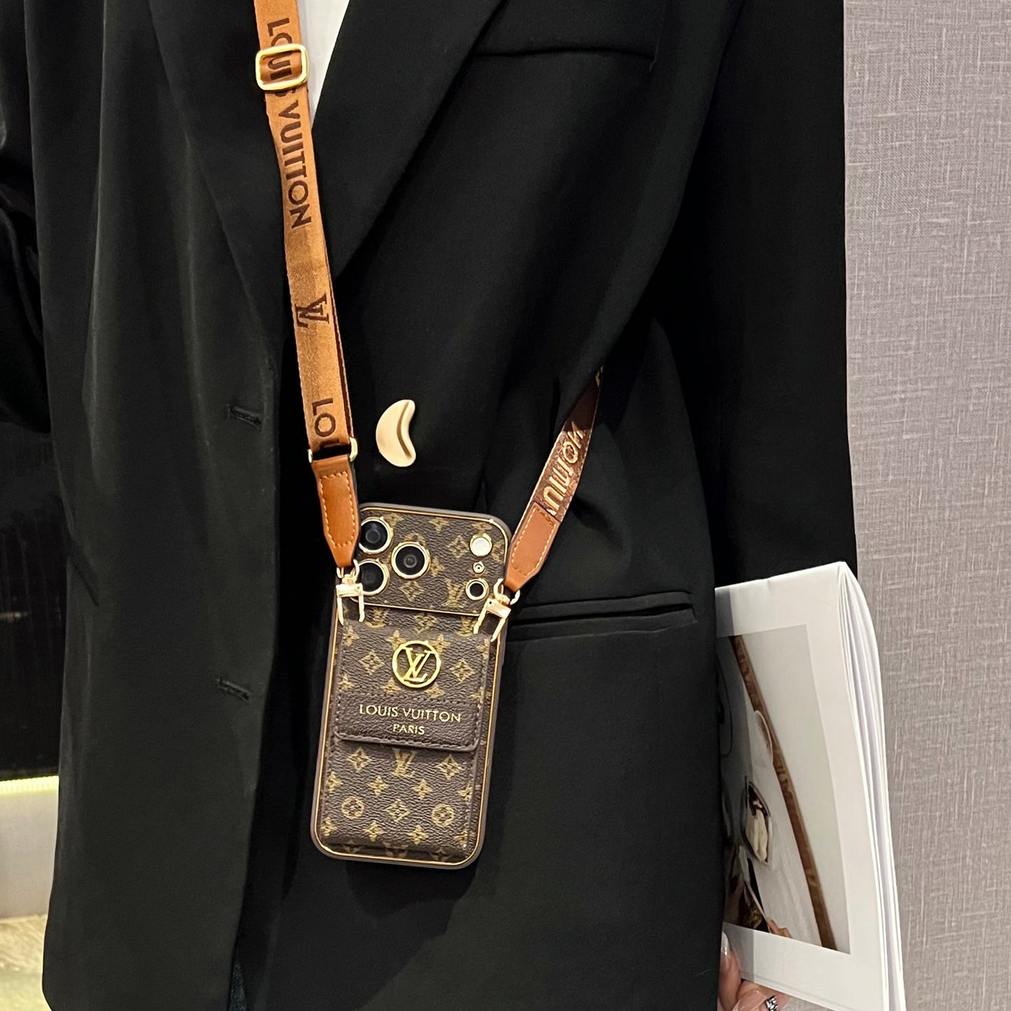 New Classic Luxury Card Holder Phone Case 11