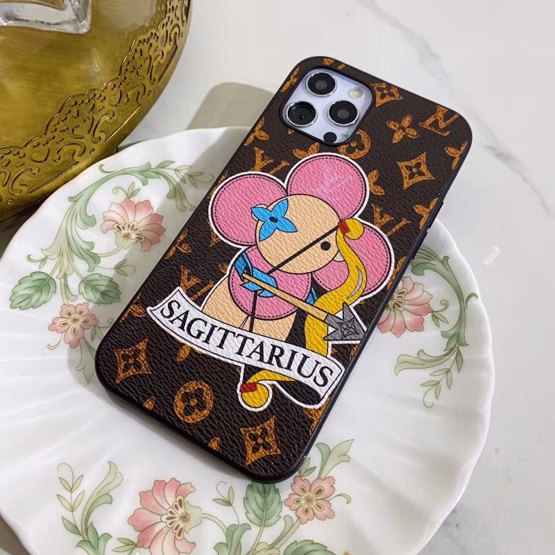 Sagittarius Love Painted iPhone Case Custom made