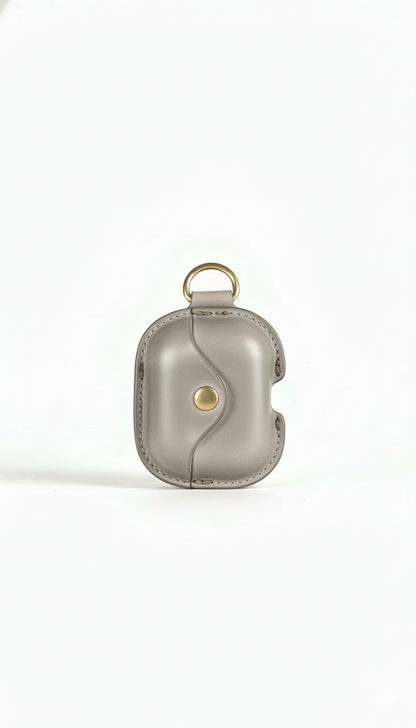 Premium Genuine Leather AirPods Case With Free Leather Lanyard