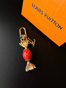 Luxury Lollipop Monogram Bag Charm Keychain