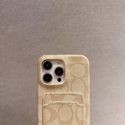 Classic Classic iPhone Case With Card Holder White