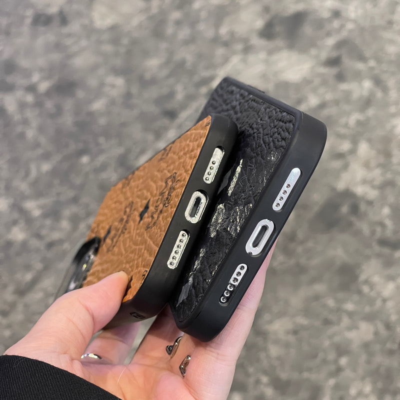 MCM iPhone Case Black-