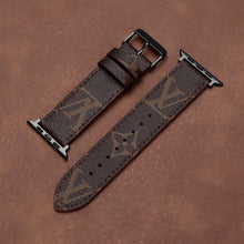 Leather Monogram Apple Watch Bands