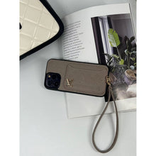 Luxury Four Colors Card Bag iPhone Case