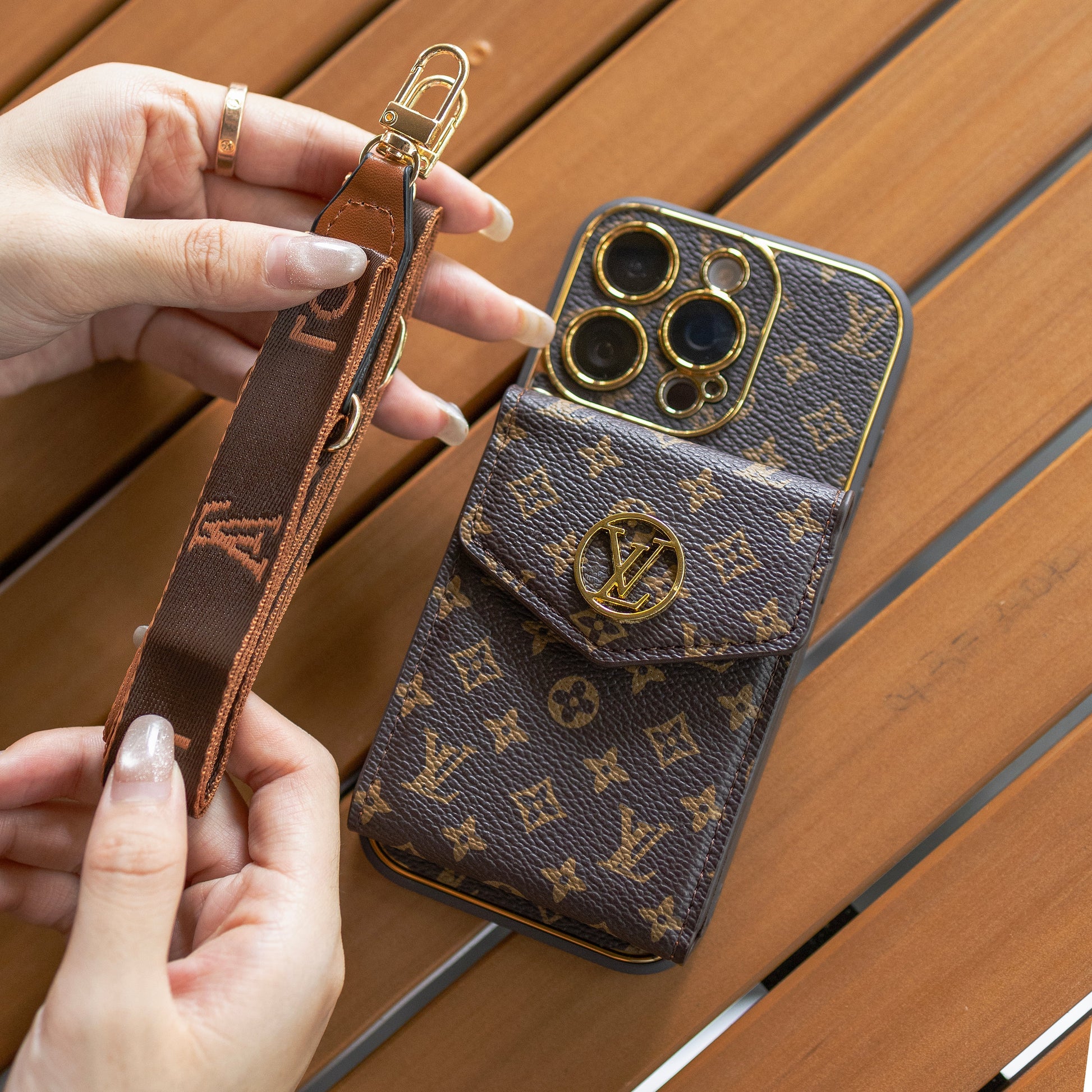 Classic Luxury Card Holder iPhone Case