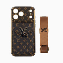 New Classic Luxury Card Holder iPhone Case with Crossbody Strap 03