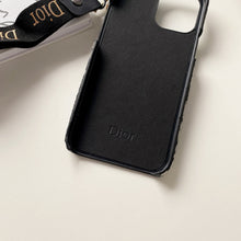 Fashion iPhone Case With Strap Black-