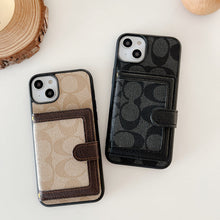 Classic iPhone Case With Wallet And Crossbody Strap White