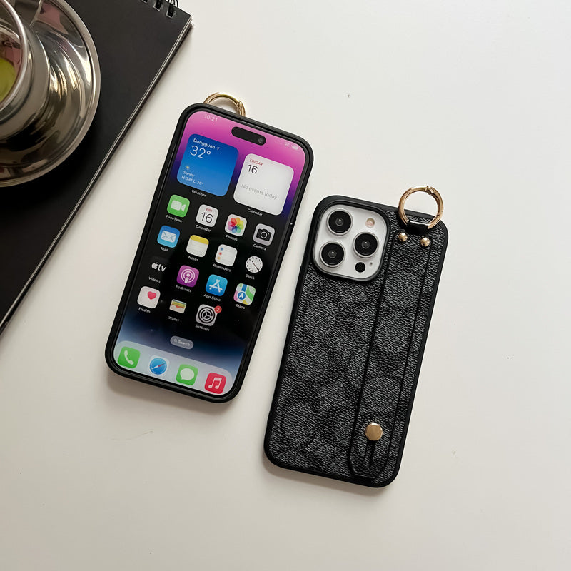 Classic iPhone Case With Holder Black-