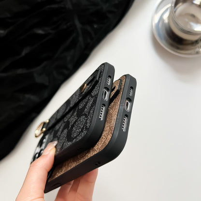 Classic iPhone Case With Holder Black-