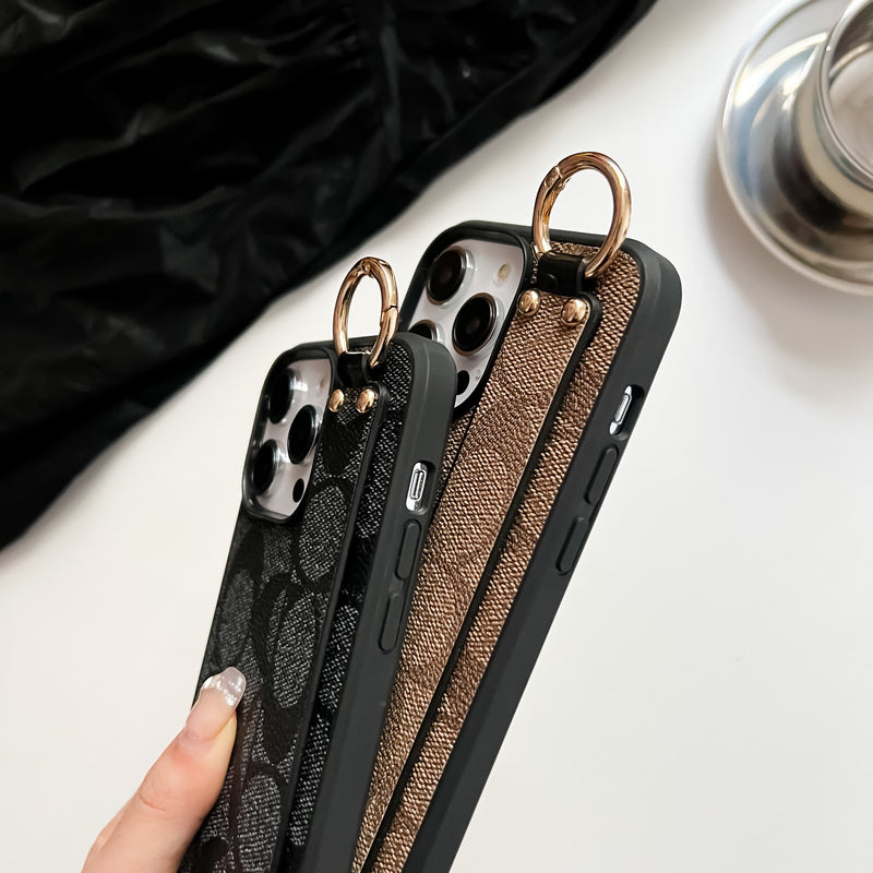 Classic iPhone Case With Holder Black-