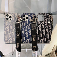 Fashion iPhone Case With Strap Black-
