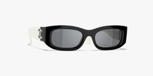 Fashion Rectangle Acetate Sunglasses