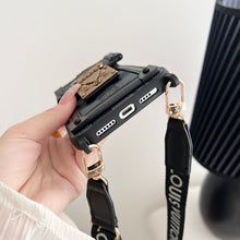 Luxury Brown Crossbody Chain iPhone Case