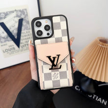 Luxury Card Bag Color iPhone Case