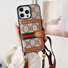 Premium Card Bag Chain Classic iPhone Case