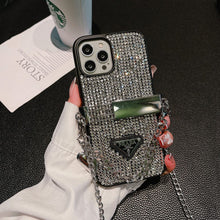 Luxury Diamond Crossbody Chain iPhone Case