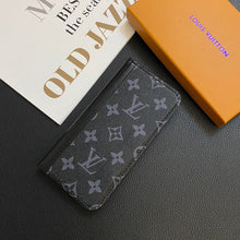 MONOGRAM LEATHER CARD COVER GALAXY CASE FOR SAMSUNG