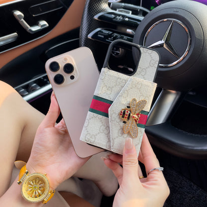 Premium Advanced Crossbody iPhone Case with Card Holder & Shoulder Strap