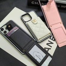 Elegant Crossbody Leather iPhone Case