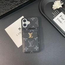 Luxury Card Bag Classic Color iPhone Case