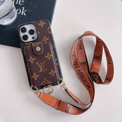 Luxury Card Bag Classic Chain iPhone Case