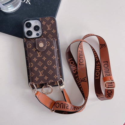 Luxury Card Bag Classic Chain iPhone Case