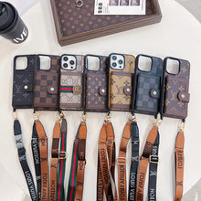 Luxury Card Bag Crossboday iPhone Case