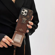 Luxury Card Bag Chain iPhone Case
