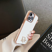 Fashion Diamond Logo Rose Gold iPhone Case
