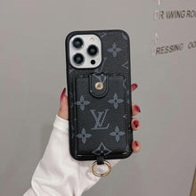 Luxury Card Bag Classic Color iPhone Case