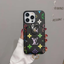 Luxury Card Bag Classic Color iPhone Case