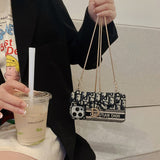 Black With Chain