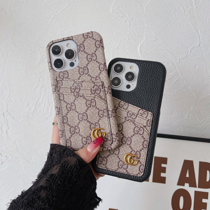 Premium Card Bag Classic iPhone Case