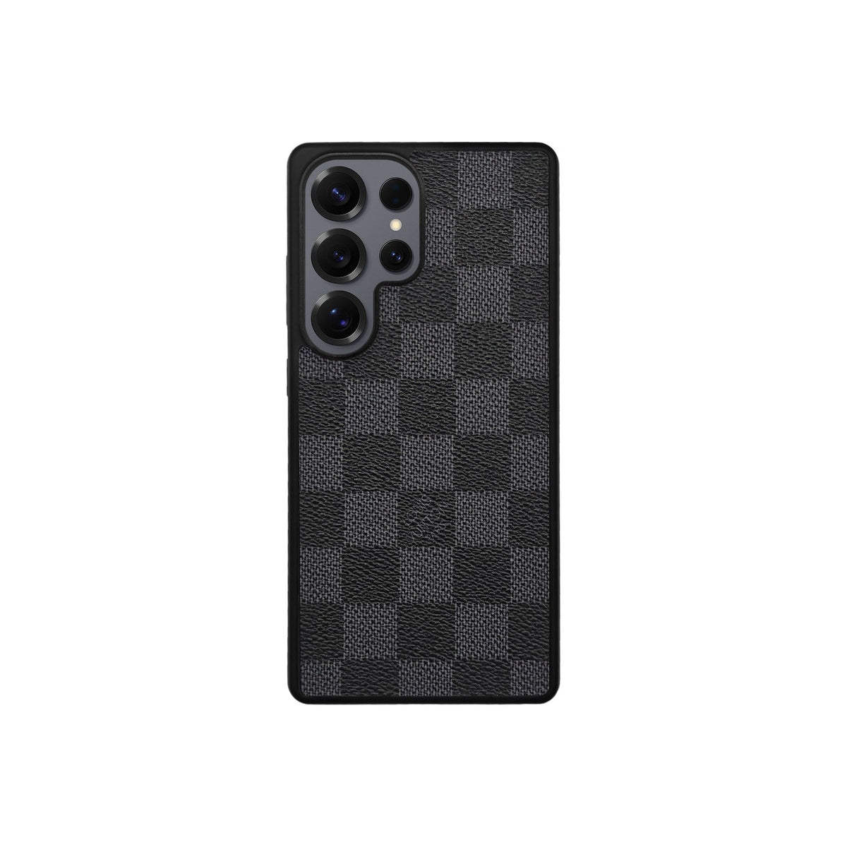 Checked Up Black Case | Samsung