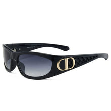 Vintage Oval Shield Sunglasses – Luxury Inspired Retro Fashion Eyewear