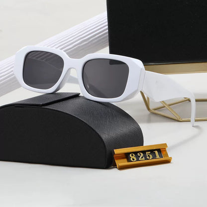 Polygonal Retro Unisex Sunglasses 8251