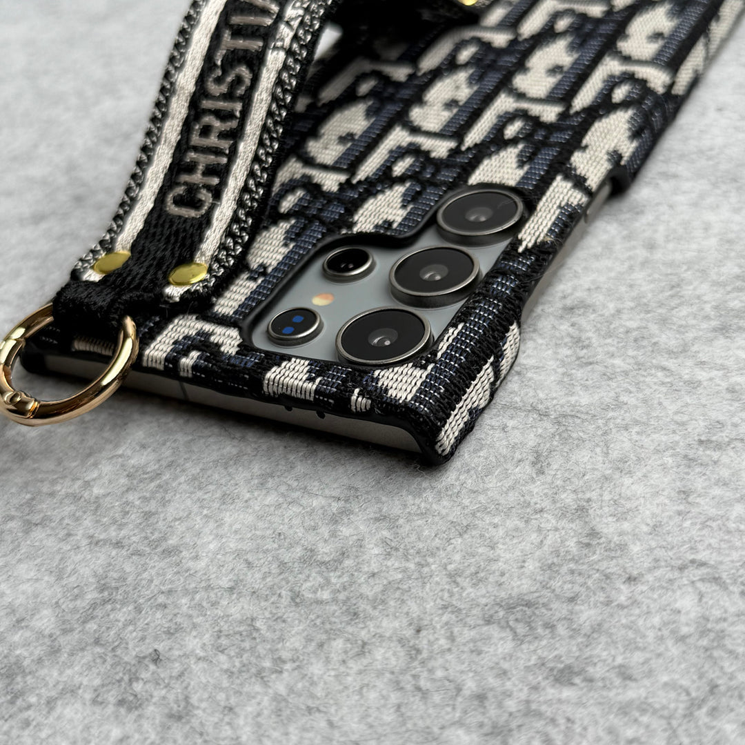 Luxury Brand C Vintage Pattern Case For Samsung Galaxy