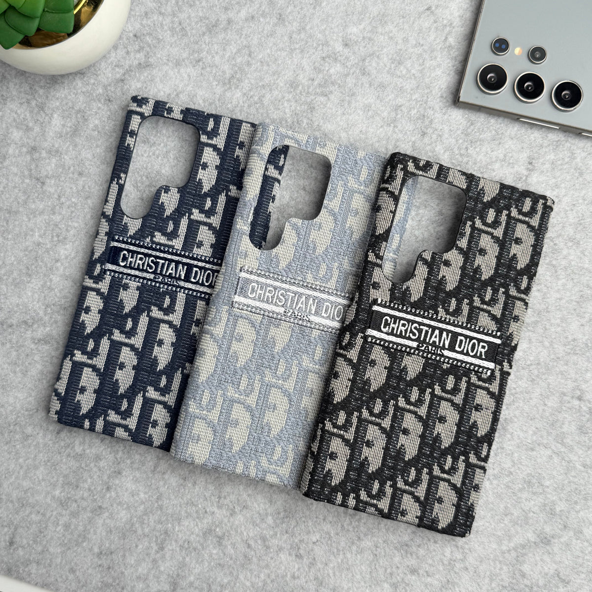 Luxury C Vintage Brand Design Case For Samsung Galaxy
