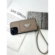 Luxury Four Colors Card Bag iPhone Case