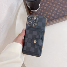 Luxury Classic Color Card Bag iPhone Case