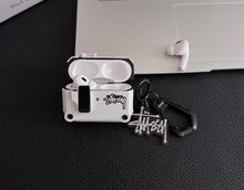 Logo Design Rugged AirPods Case with Carabiner Clip