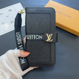 Black embossed monogram