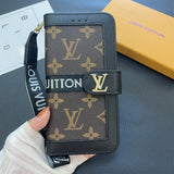 Brown monogram black