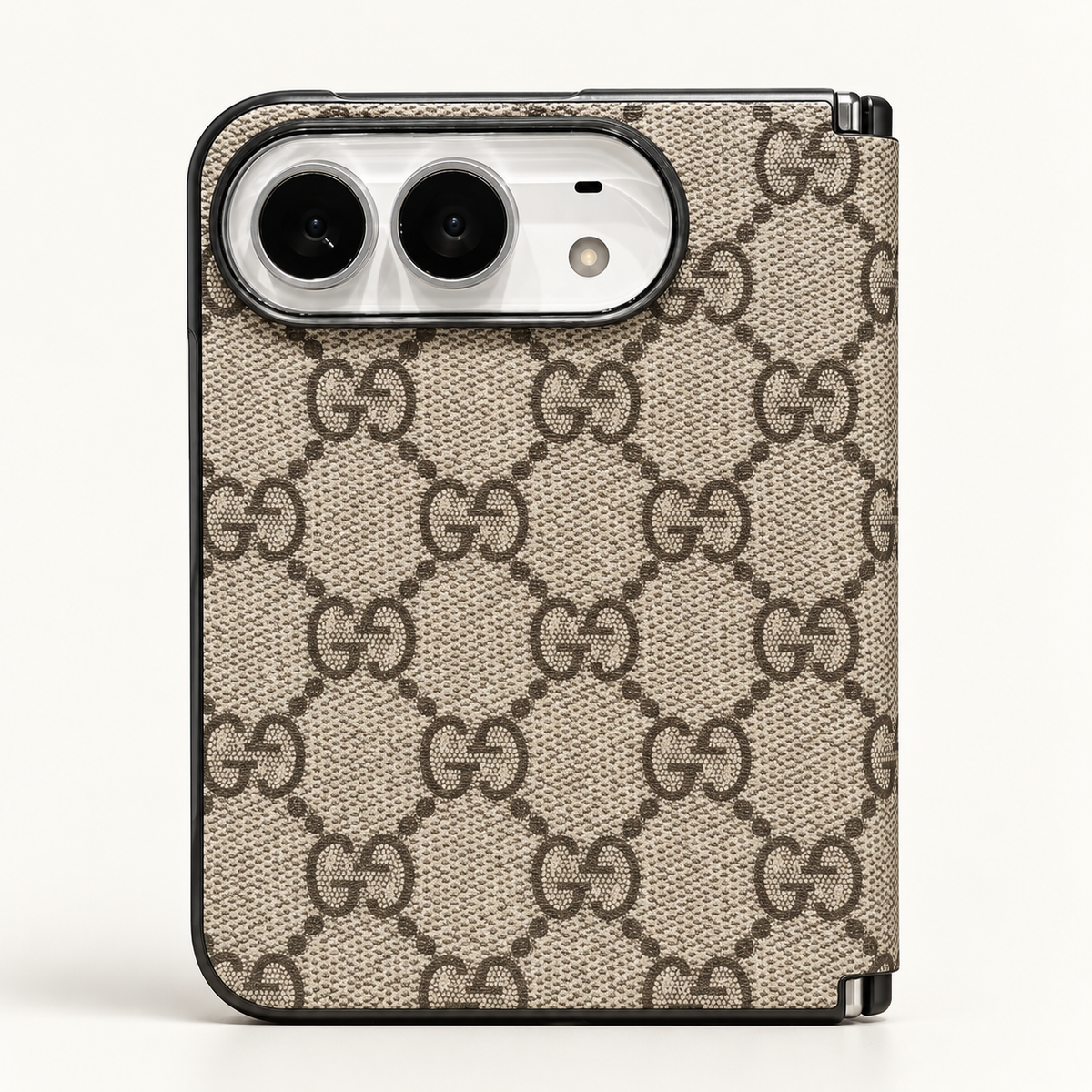 Purple Embossed iPhone Duo Case | 11 Monogram & Floral Designs — iphone duo case gucci beige brown gg