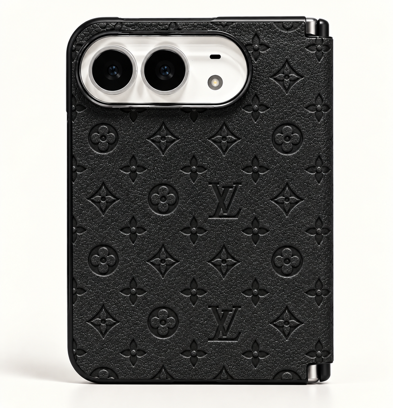 Purple Embossed iPhone Duo Case | 11 Monogram & Floral Designs