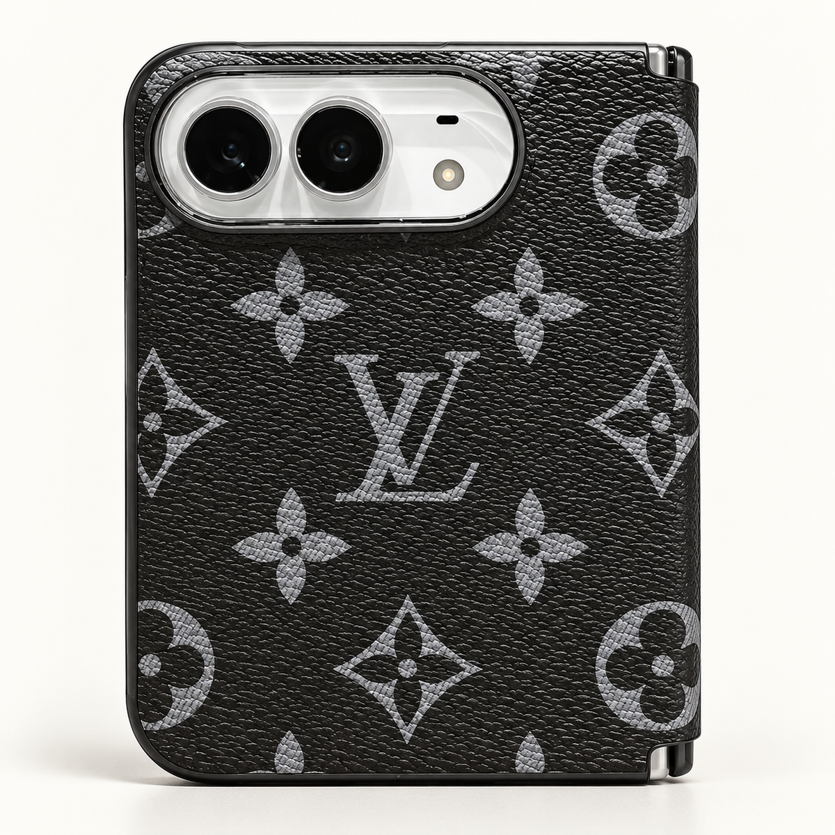 Purple Embossed iPhone Duo Case | 11 Monogram & Floral Designs — iphone duo case louis vuitton black gray monogram