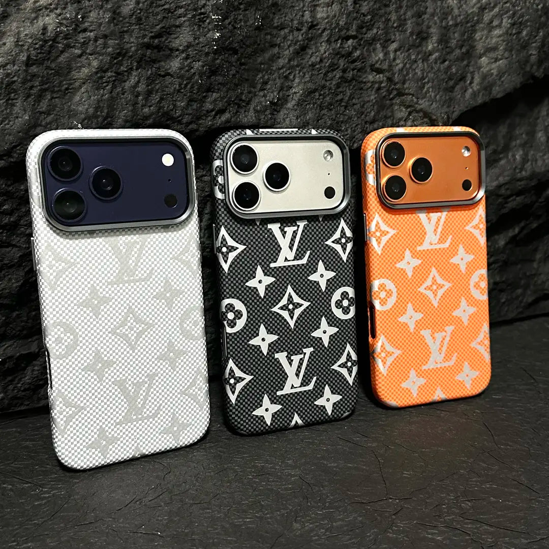 Luxury Carbon Fiber Stripe iPhone Case